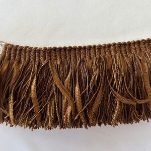Designer brush fringe yardage, 2.5” long